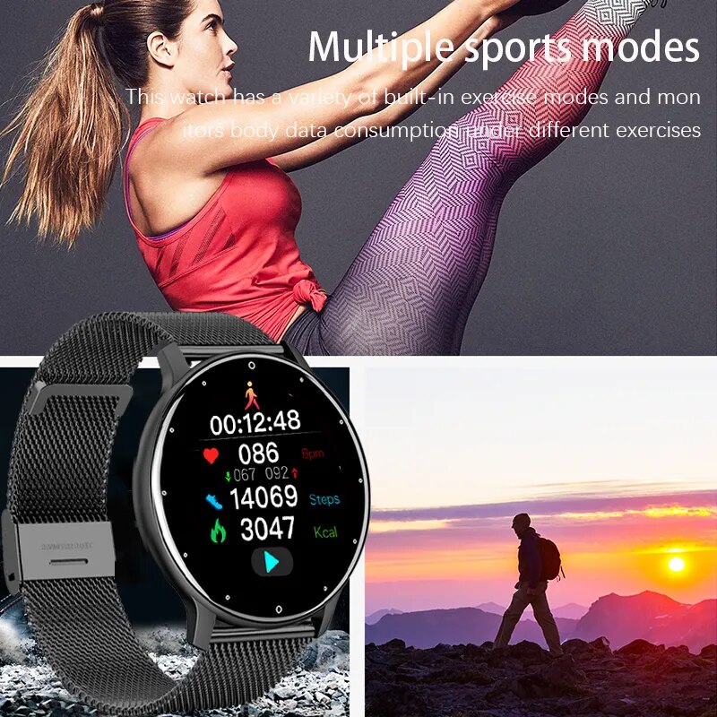 LIGE-2022-Smart-watch-Ladies-Full-touch-Screen-Sports-Fitness-watch-IP67-waterproof-Bluetooth-For-Android-2